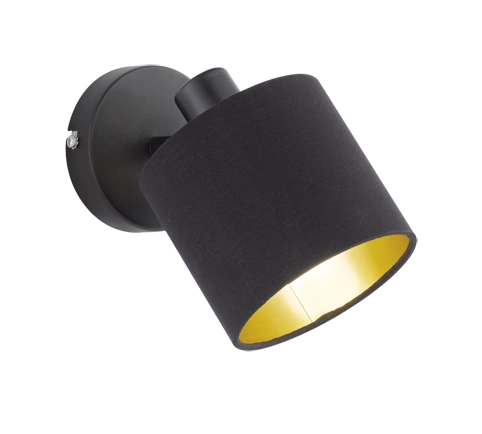 Faretto da Interno Stile Moderno Spot E14 Nero Oro GD Trio