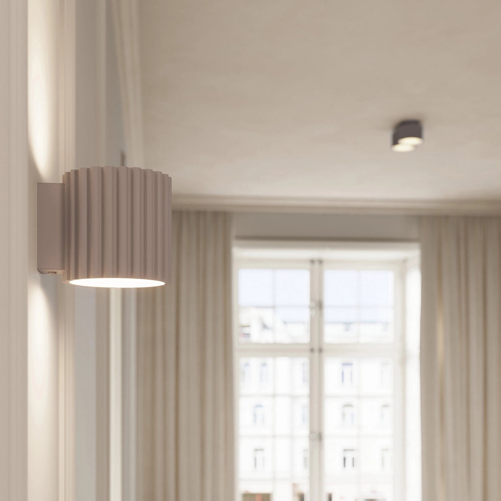 Lampada da soffitto AURA 2 taupe Gx53