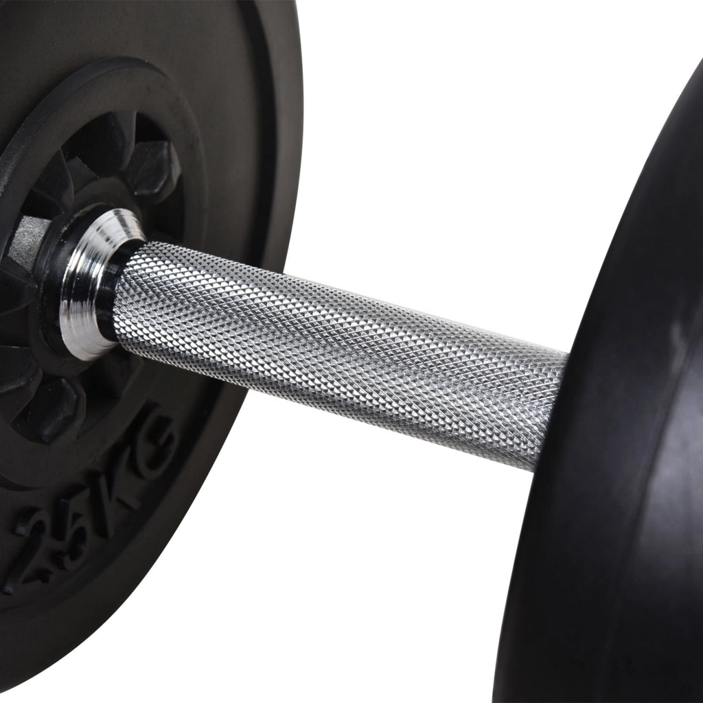 Set Bilanciere e Manubri 65kg ¨C Xylo ¨C 14 Dischi Acciaio e Plastica