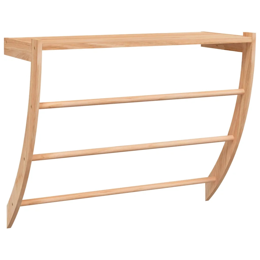 Portasciugamani 60x25,5x49 cm in Legno Massello di Noce CFW8481209