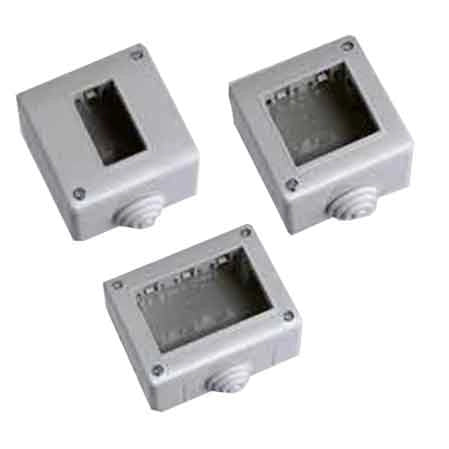 CONTENITORE DA PARETE PER APPARECCHI IP40 'SOLAR' 1 Posto - ELETTROIT