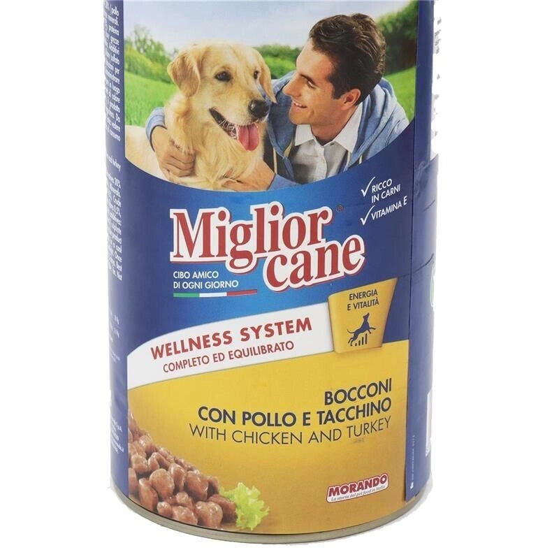 MIGLIOR CANE BOCCONCINI DI POLLO E TACCHINO CONFEZIONE DA 1250 GR