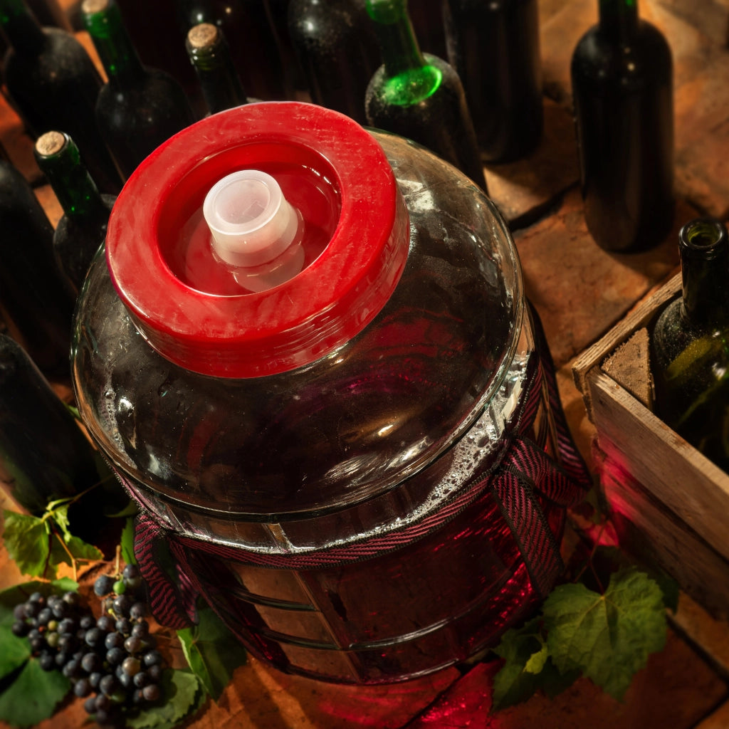 Damigiana grande KADAX da 5 litri per vino, cetrioli e crauti