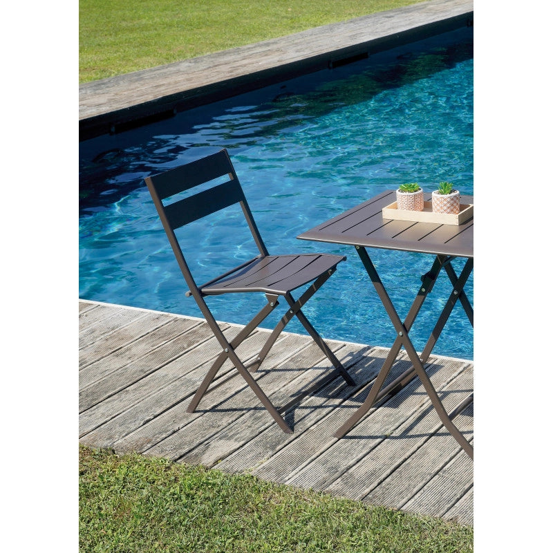 Set di due sedie Lucca MOIA chocolate
