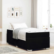 Struttura del letto con materasso Nero 80 x 200 cm Tessuto 3399147