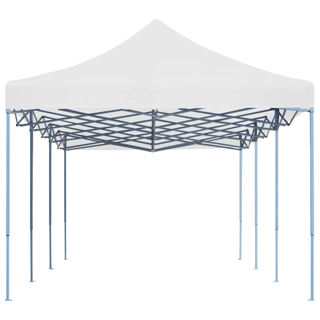 Tenda Pieghevole Pop-Up - Tenda Gazebo 3x9 m Bianca