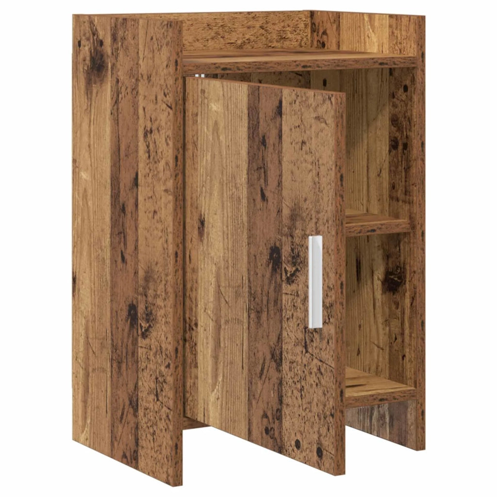 Comodini 2 pz Legno antico 40 x 30 x 60 cm Legno ingegnerizzato 8011024