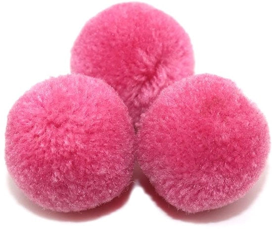 Pomponi da decorare - Decorazioni per tavolo - 40 mm - Colorate per Pasqua e Natale