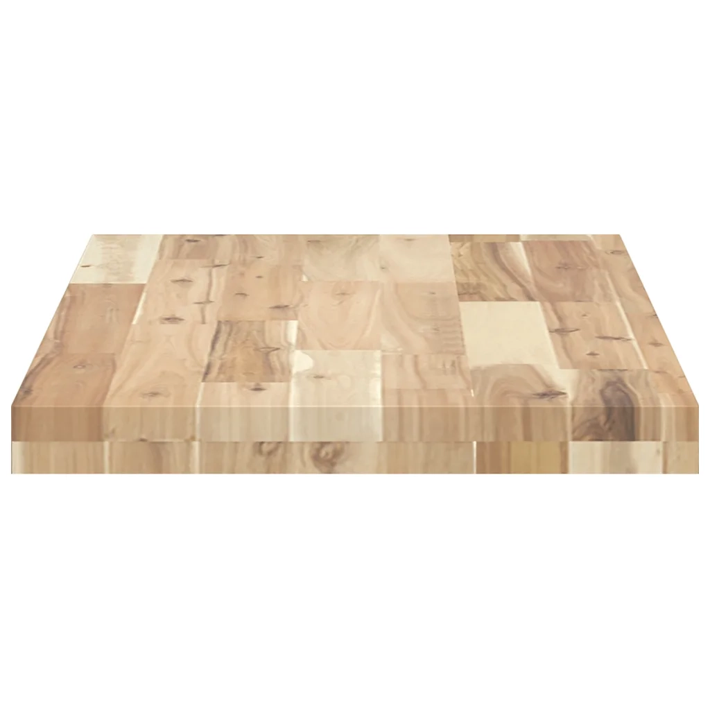 Piano per Tavolo 80x40x4 cm Rettangolare Legno Massello Acacia 4008779