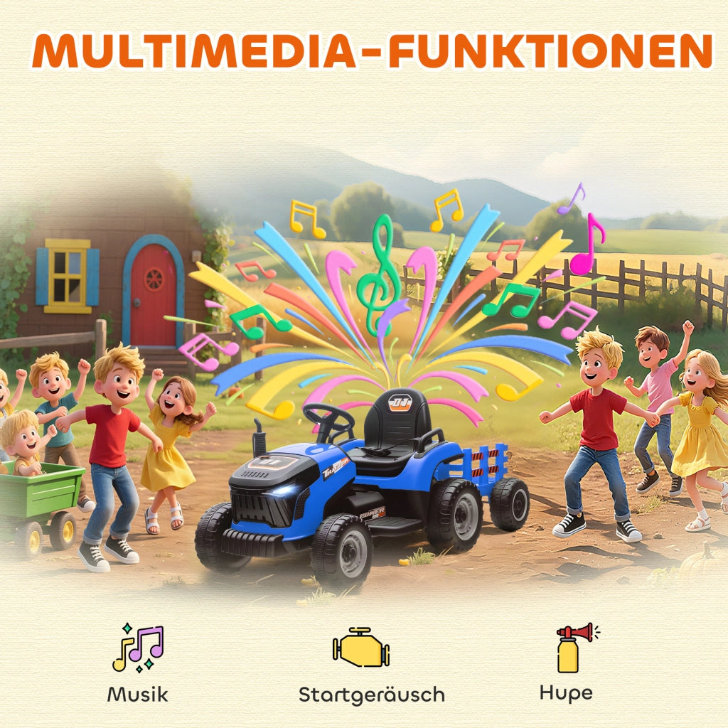 Trattore Bambini ¨C zephmum ¨C Blu