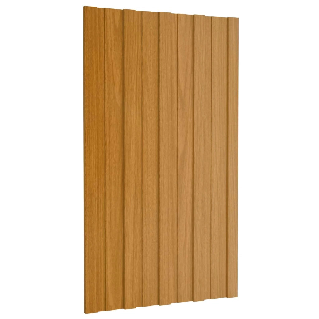 Pannello per tetto 12 pcs Naturale 80 x 45 cm Acciaio zincato 42047117