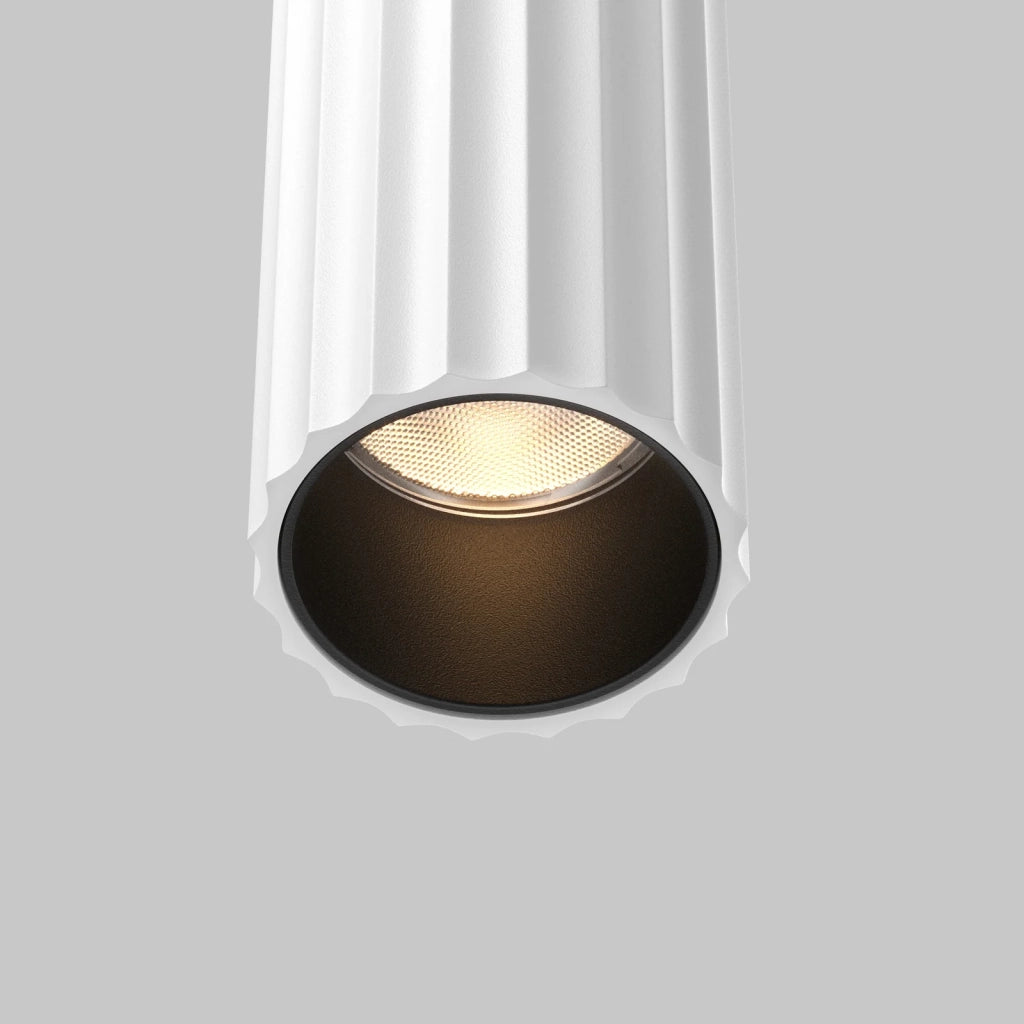 Maytoni applique design Calipso 1 luce LED integrato bianco alluminio