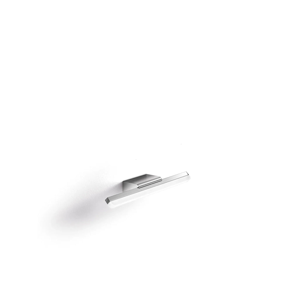 Applique Contemporanea Bold Metallo Cromo Acrilico Led 10W 3000K
