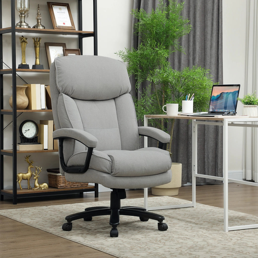 Sedia da ufficio alta ¨C zephmum ¨C Grigio chiaro