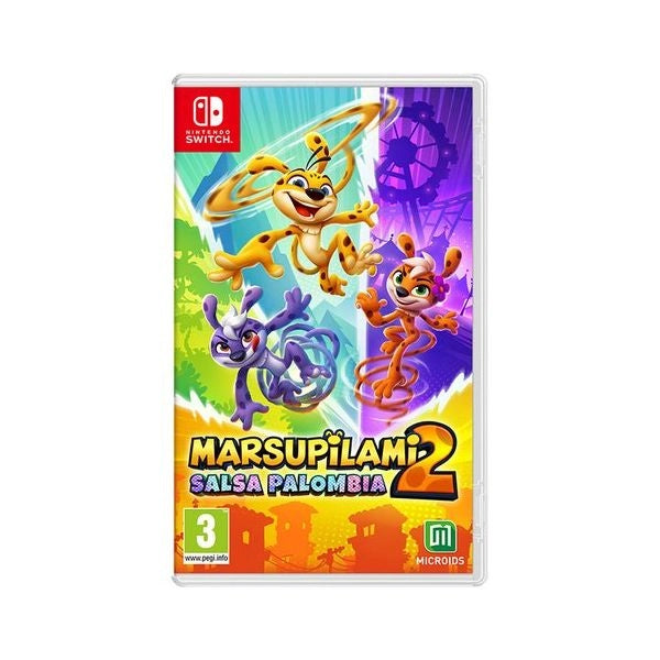 Videogioco microids 1204456 switch marsupilami 2 salsa palombia