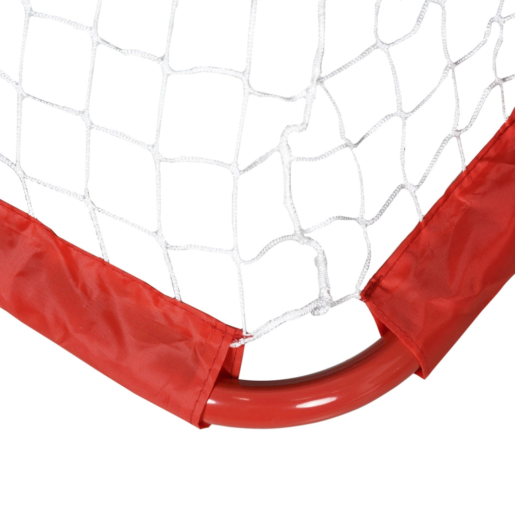 Porte da calcio pieghevoli set 2 pezzi ¨C Minimal ¨C 90x36x60 cm rosso