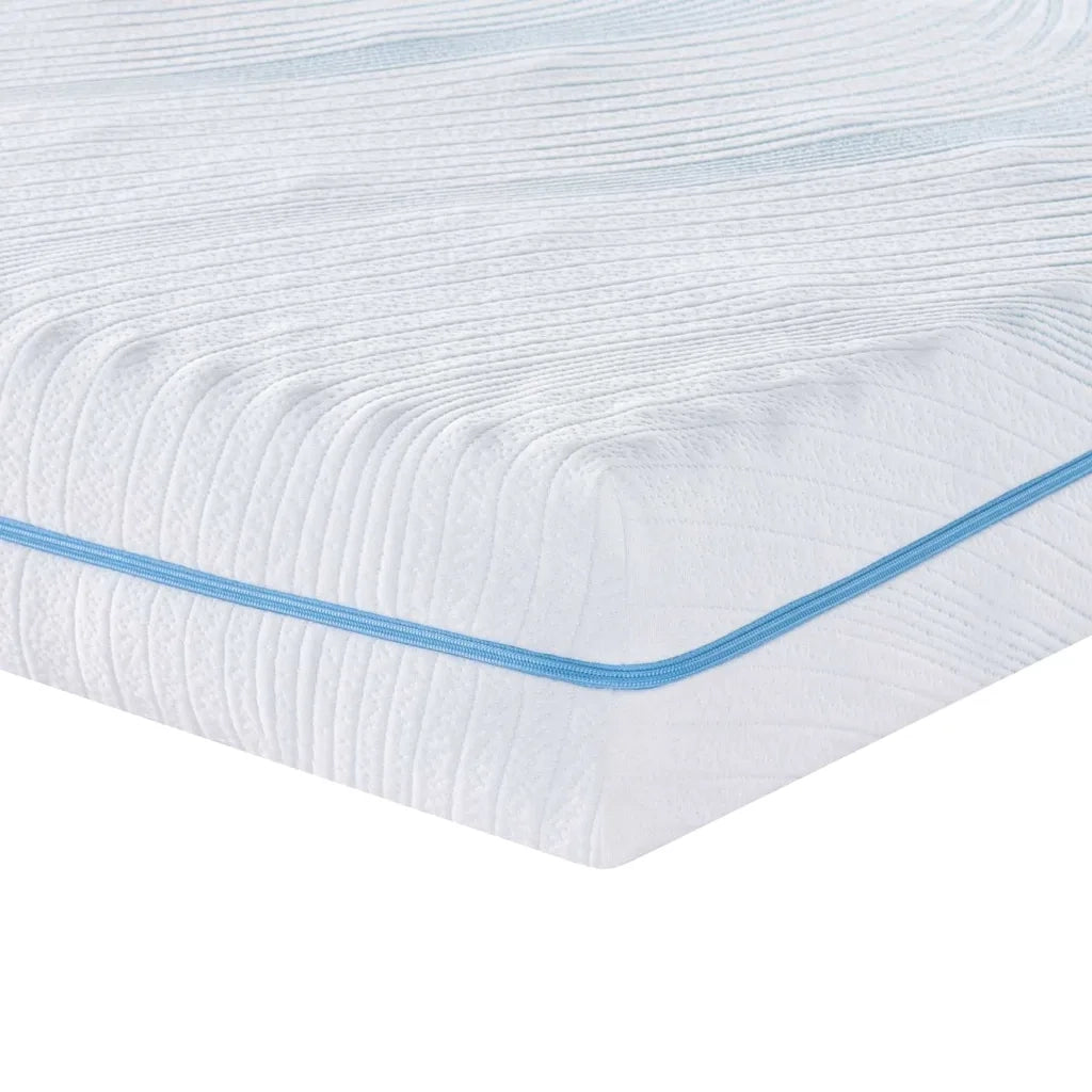 Materasso Bianco 80 x 200 cm Tessuto Jacquard 4106288
