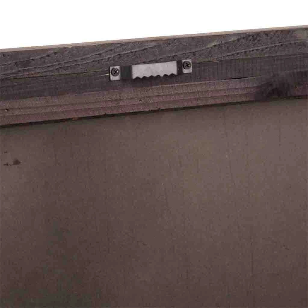 Cornice in legno e tessuto