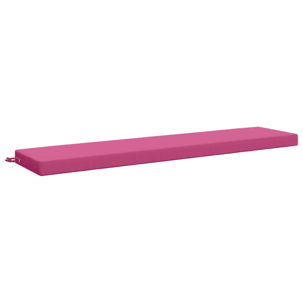 Cuscini per Panchina a 2 Pezzi SOEST 2 pz 100% Poliestere Rosa 949999