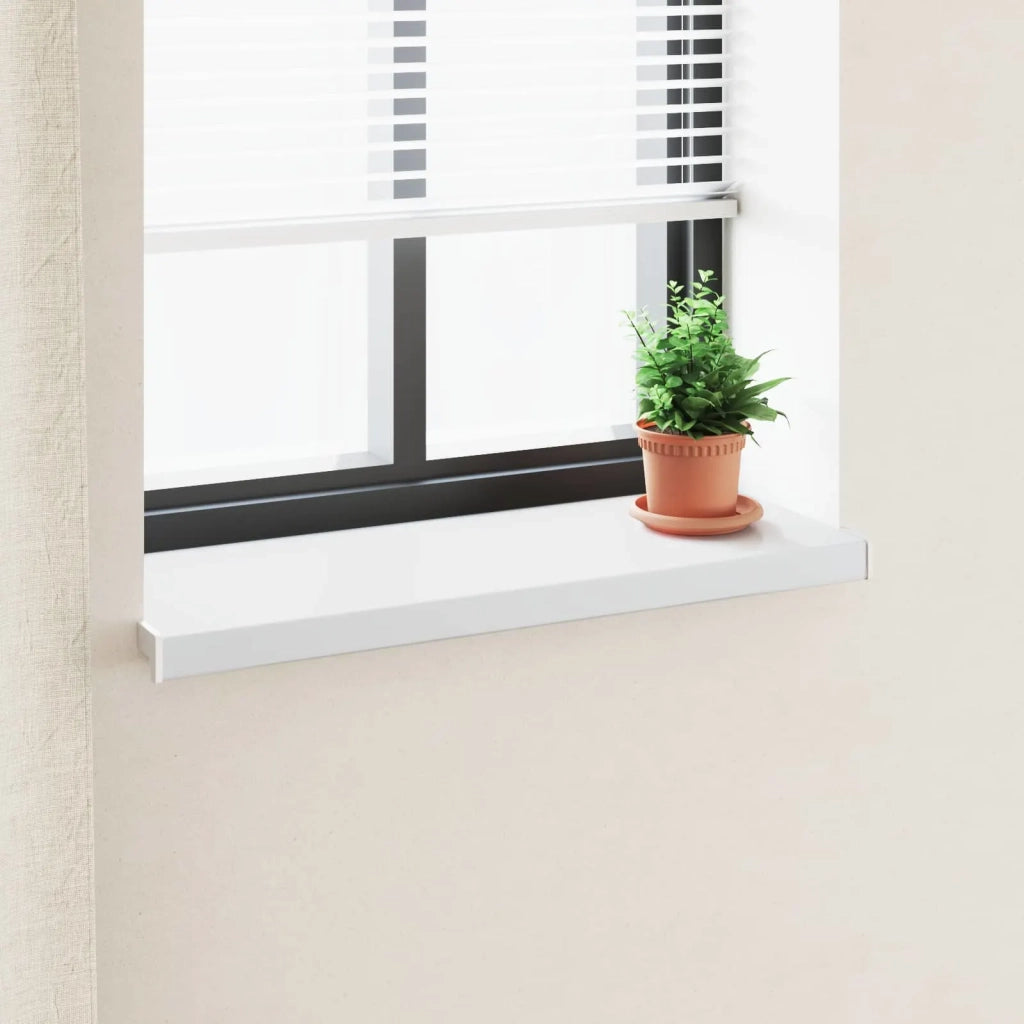 Soglia della Finestra Bianco 80 x 35 x 4,5 cm PVC 42046811
