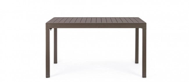 Tavolo Allungabile da Giardino 135-270x90x75h cm Pelagius Coffee