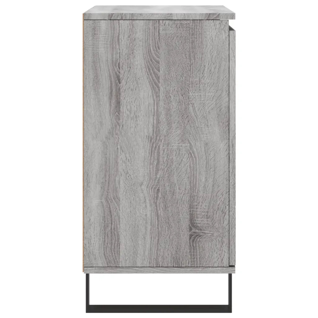Credenza Grigio Sonoma 60x35x70 cm in Legno Multistrato 827170