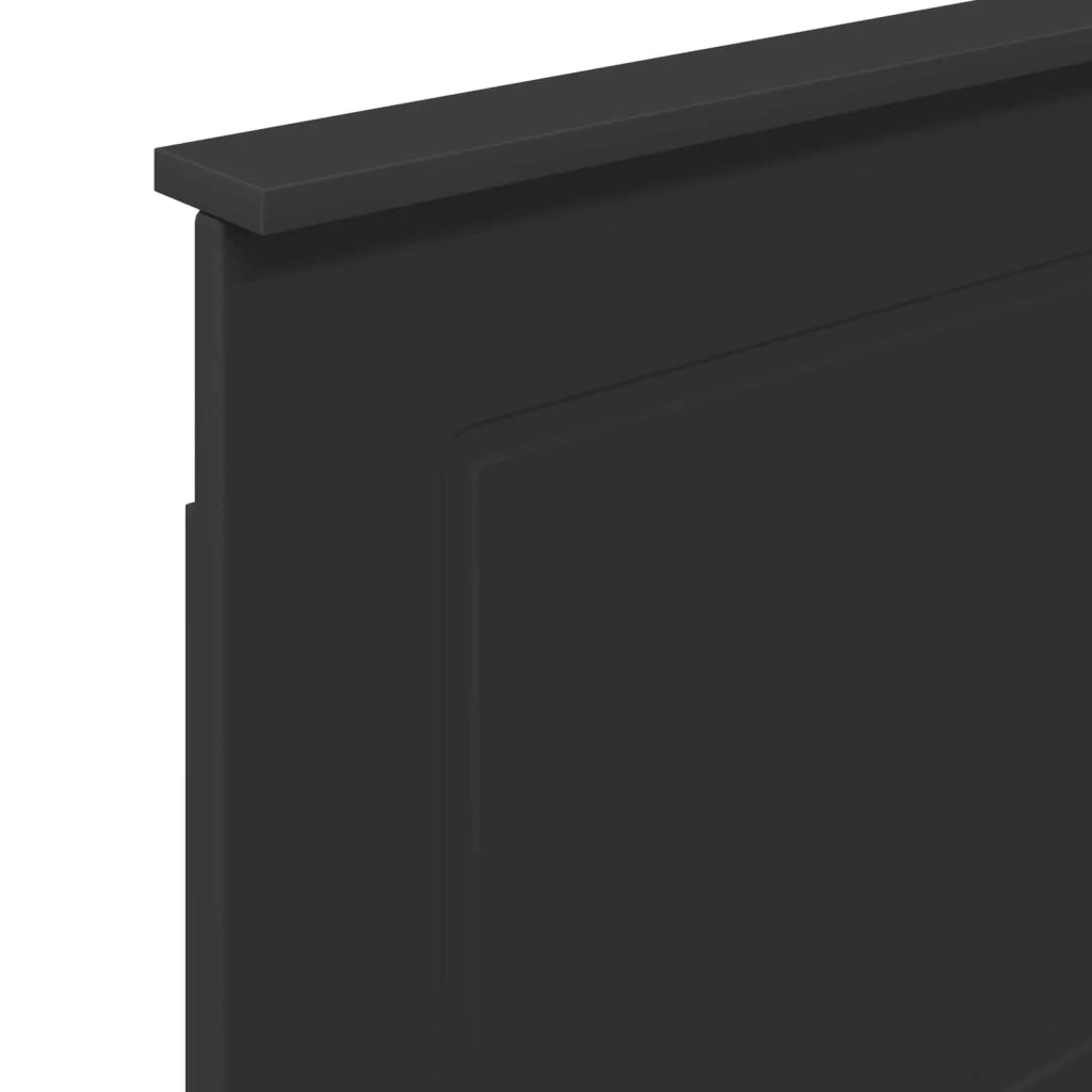 Testiera Rovere Nero 100 cm Legno ingegnerizzato 887693