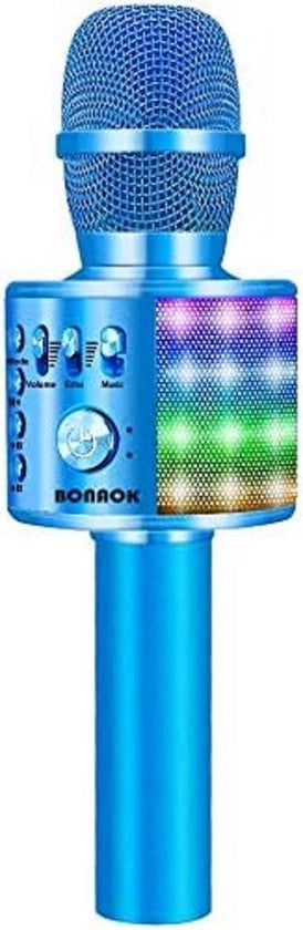 Microfono per bambini, microfono per ragazzi e ragazze da 4 anni in su, per casa, per feste, karaoke, microfoni dinamici