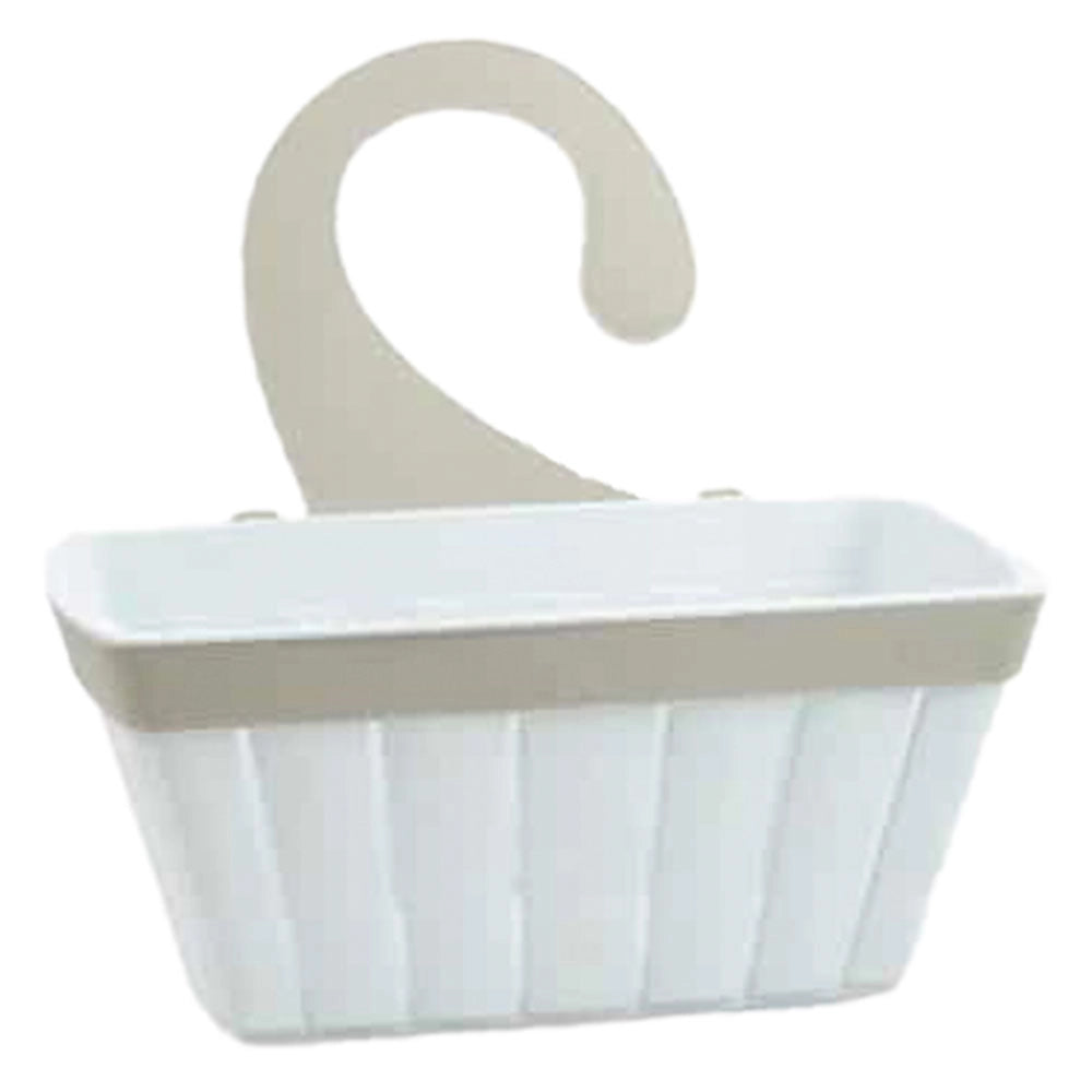 CESTELLO APPENDIBILE PER DOCCIA 'DOGA' colore bianco  - ECOPLAST