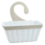 CESTELLO APPENDIBILE PER DOCCIA 'DOGA' colore bianco  - ECOPLAST