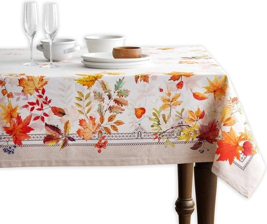 Tavolo da pranzo in cotone 100% per primavera e estate