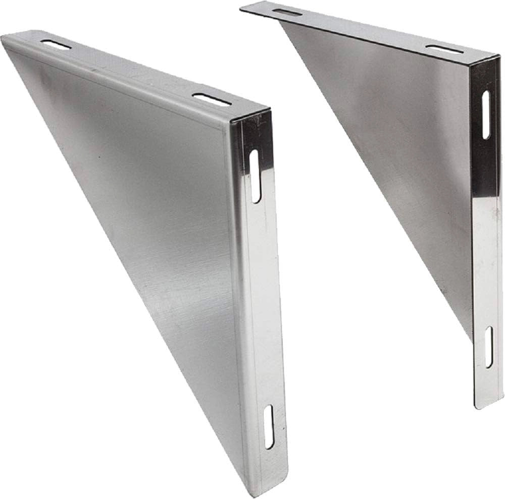 ANGOLARE DI SUPPORTO MURALE 400x400x40 mm - per tubo Ø 150/200 mm