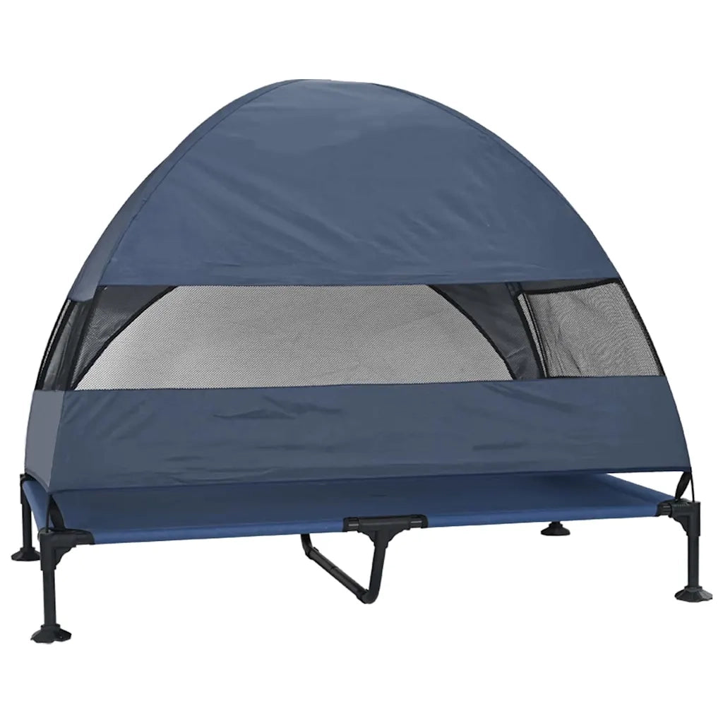 Letto per Cani Elevato Blu navy 127 x 81 x 108 cm CFW4173246