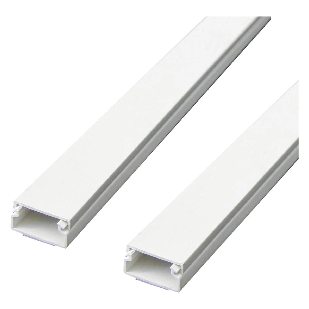 1cf canalina passacavi adesiva mm 20 x 10 - 2 pz da 1 mt. - 60775 cod:ferx.8075020nlm