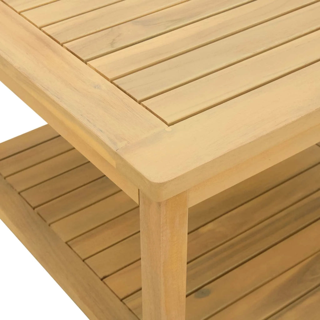 Tavolo laterale Olio Naturale 60 x 60 x 45 cm 42026787
