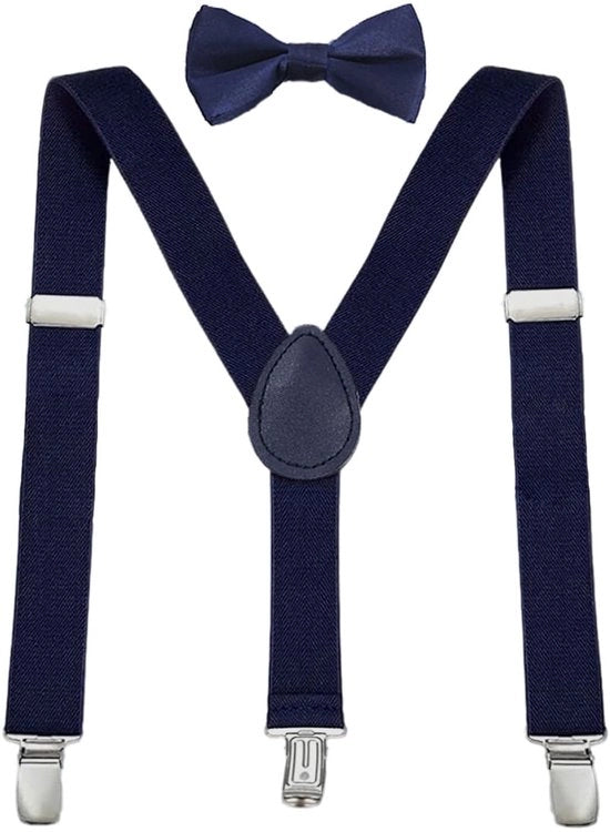 Cinturini per bambini - Set Y-rettifica con cinturino farfalla - Ideali per occasioni speciali - Comodi e eleganti - Dimensione unica - Cinturini adattabili