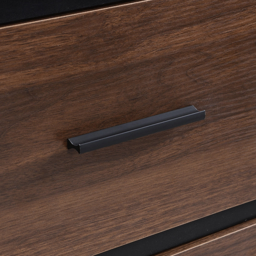 Scrivania con contenitore regolabile e supporto PC, 135,5 cm