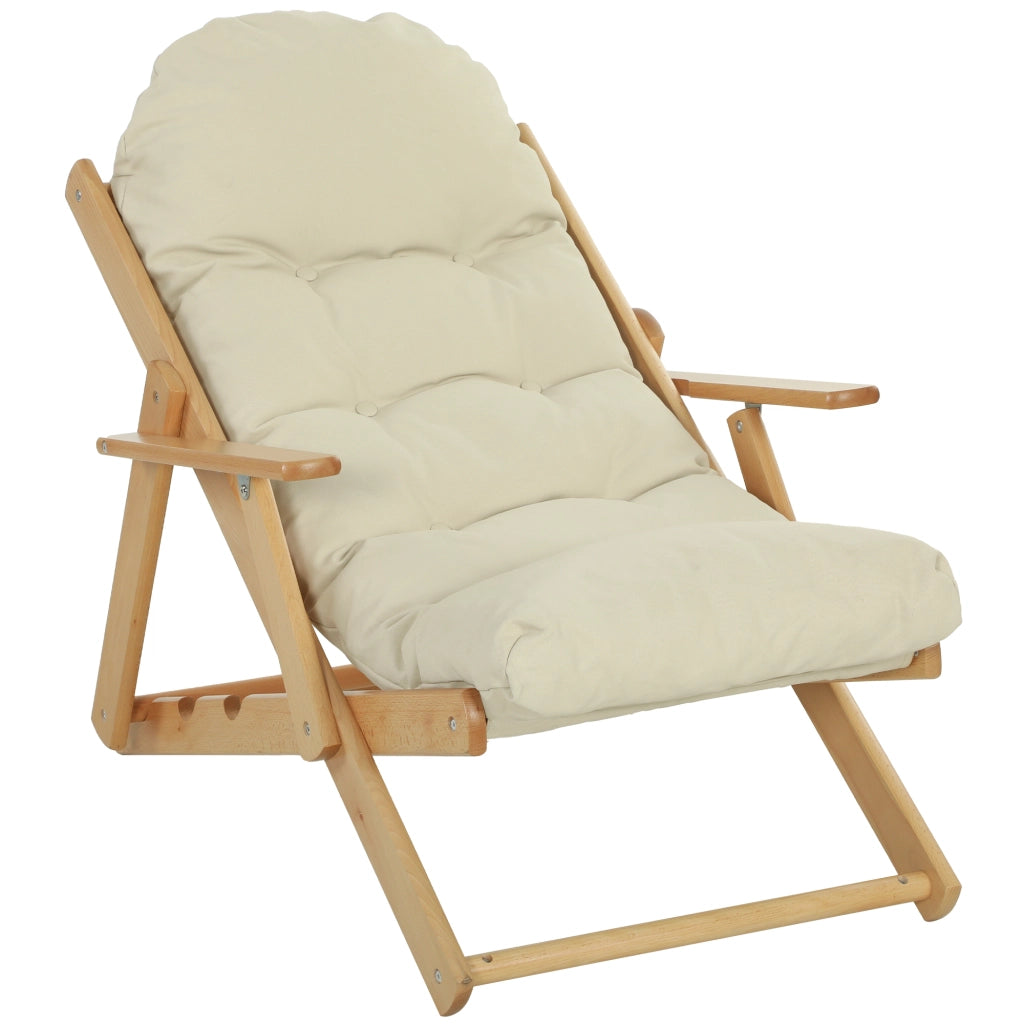 Poltrona Reclinabile Relax ¨C Minimal ¨C Legno Grigio Scuro