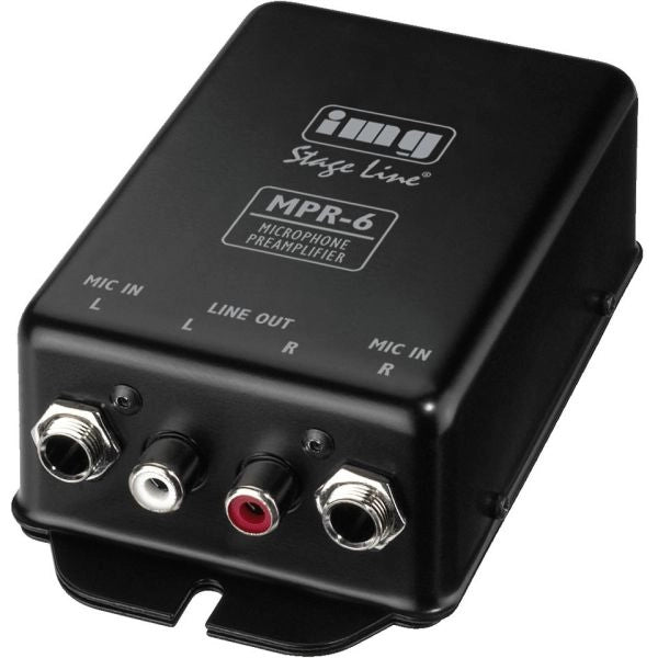 Amplificatore per microfono monacor m-pr6 - MPR6