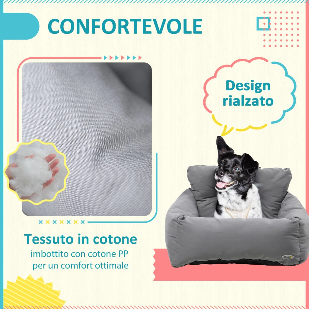 Seggiolino per Cani ¨C Minimal ¨C Grigio Scuro