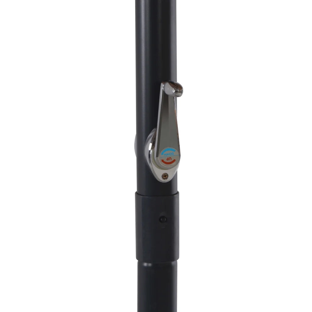 Parasole da Giardino con Base Portatile Antracite 276323