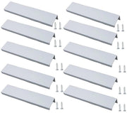 Grepa per cassetta - 10 pezzi - argento - 128 mm