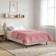 Duvet Invernale 135 x 200 cm Inverno Rosa Traspirante 42026337
