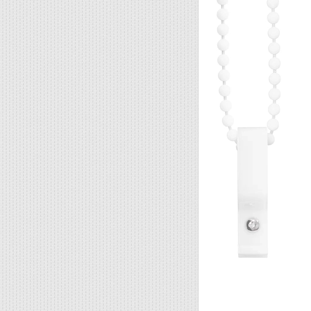Tenda a rullo oscurante 164,4x175 cm bianco 240136