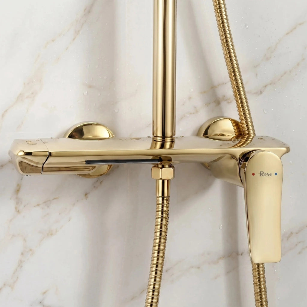 Set Doccia Rea Vision Gold
