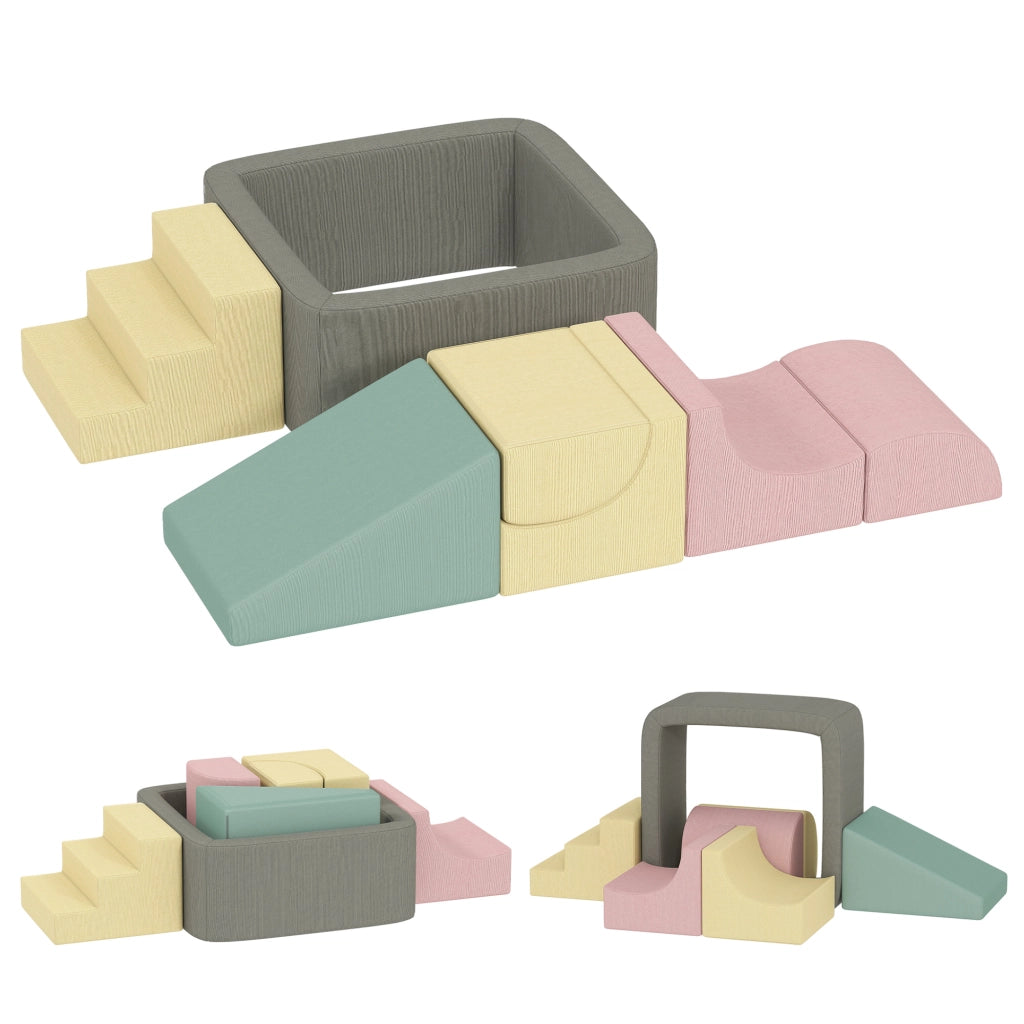 Blocchi di Schiuma per Bambini ¨C Minimal ¨C Multicolore