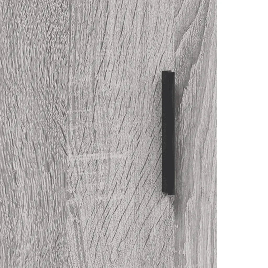 Credenza | Madia | Buffet da pranzo | Armadio da pranzo Grigio Sonoma 69,5x34x180 cm in Legno Multistrato