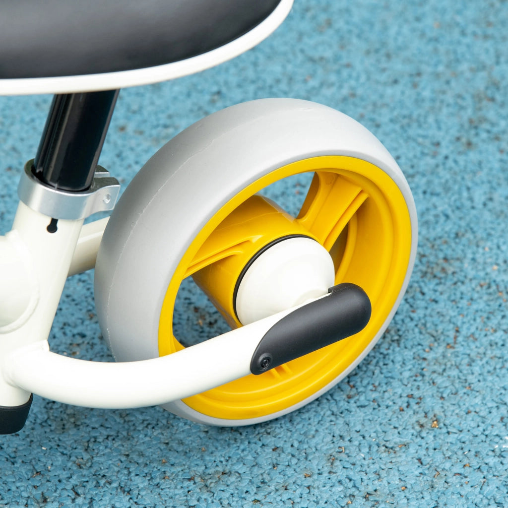 Bici Senza Pedali Bambini ¨C Minimal ¨C Bianco e Arancione 66.5x34x47 cm