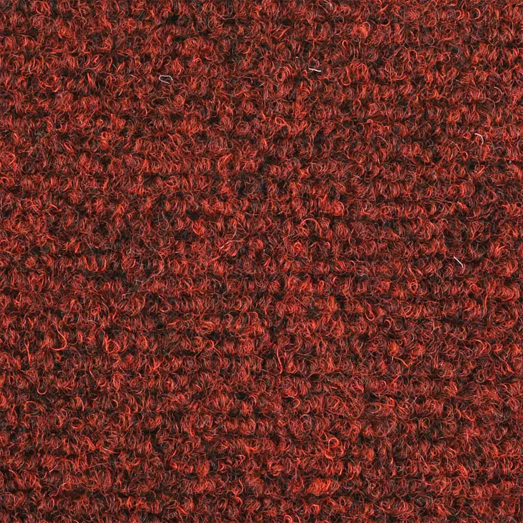 Tappetini Autoadesivi per Scale 15 pz | Gradini per Scale 65x21x4 cm Rosso