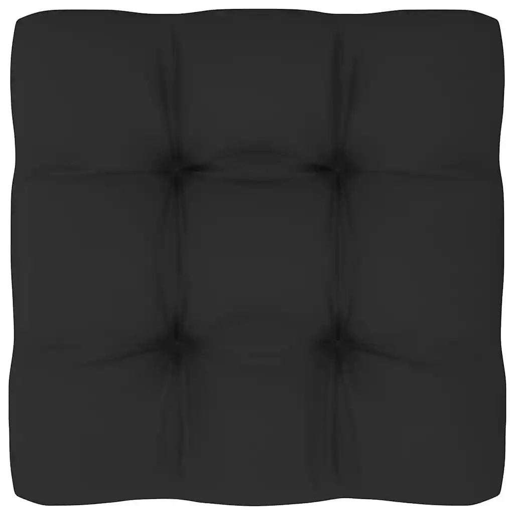 Mobili da Giardino-Ottomana da Giardino Pallet in Legno di Pino Impregnato Nero 941450